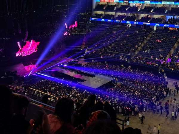 The O2, London, section: 405, row: K, seat: 572