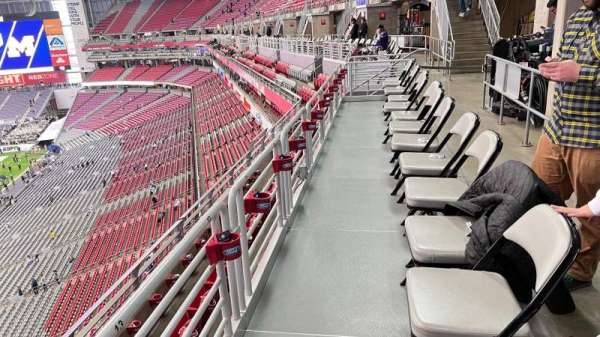 State Farm Stadium, section: 420, row: C, seat: 13