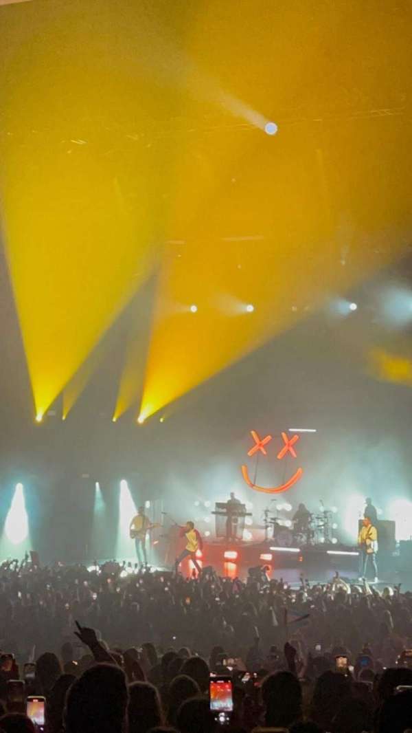 YouTube Theater, section: 104, row: AA, seat: 7