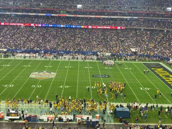 State Farm Stadium, section: 442, row: B, seat: 16