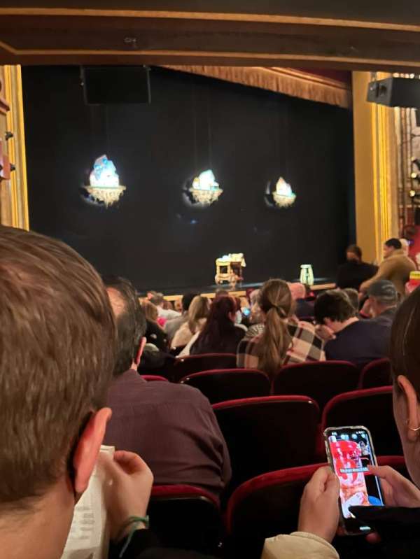 St. James Theatre, section: Orchestra L, row: P, seat: 27