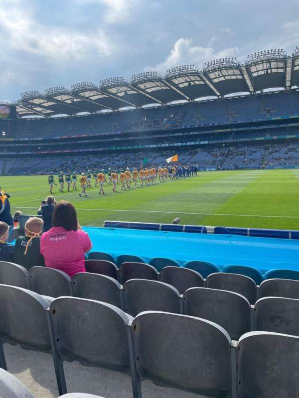 Croke Park, section: 303, row: H, seat: 4
