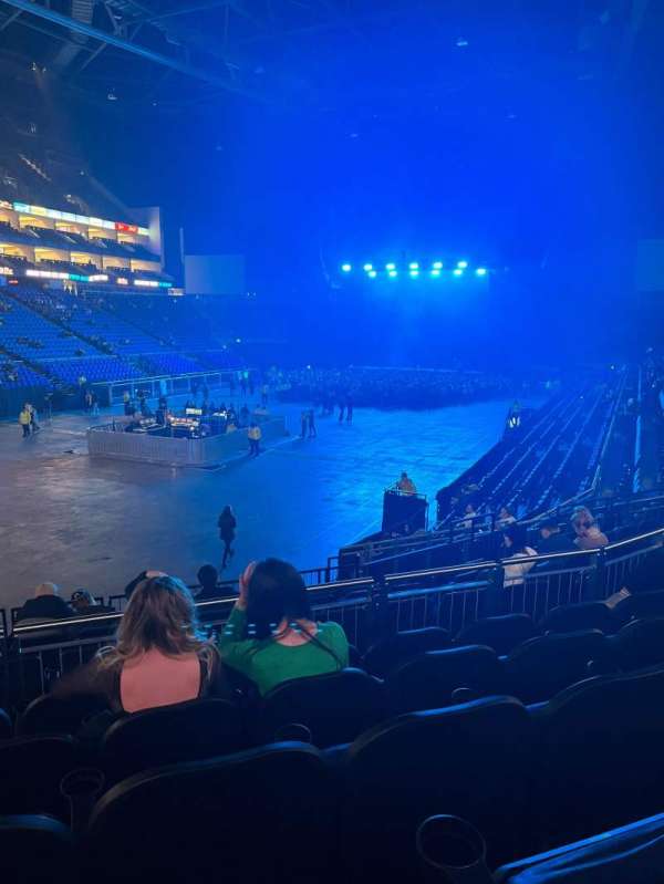 The O2, London, section: 108, row: S, seat: 254