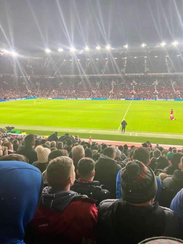 Old Trafford, section: S125, row: 16, seat: 125