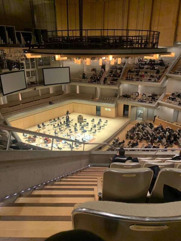 Roy Thomson Hall, section: C5, row: F, seat: 3