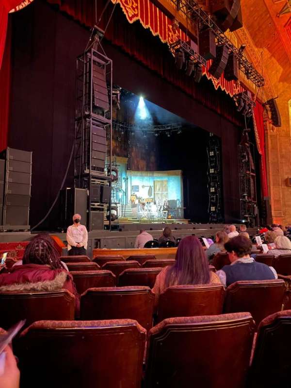 Fox Theatre, Atlanta, section: Orchestra L, row: H, seat: 9