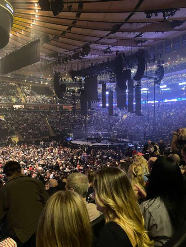 Madison Square Garden, section: 107, row: 14, seat: 2