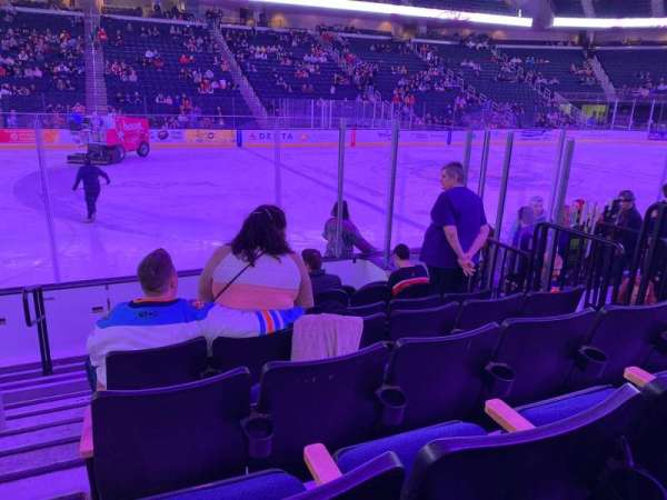 Gas South Arena, section: 104, row: G, seat: 17