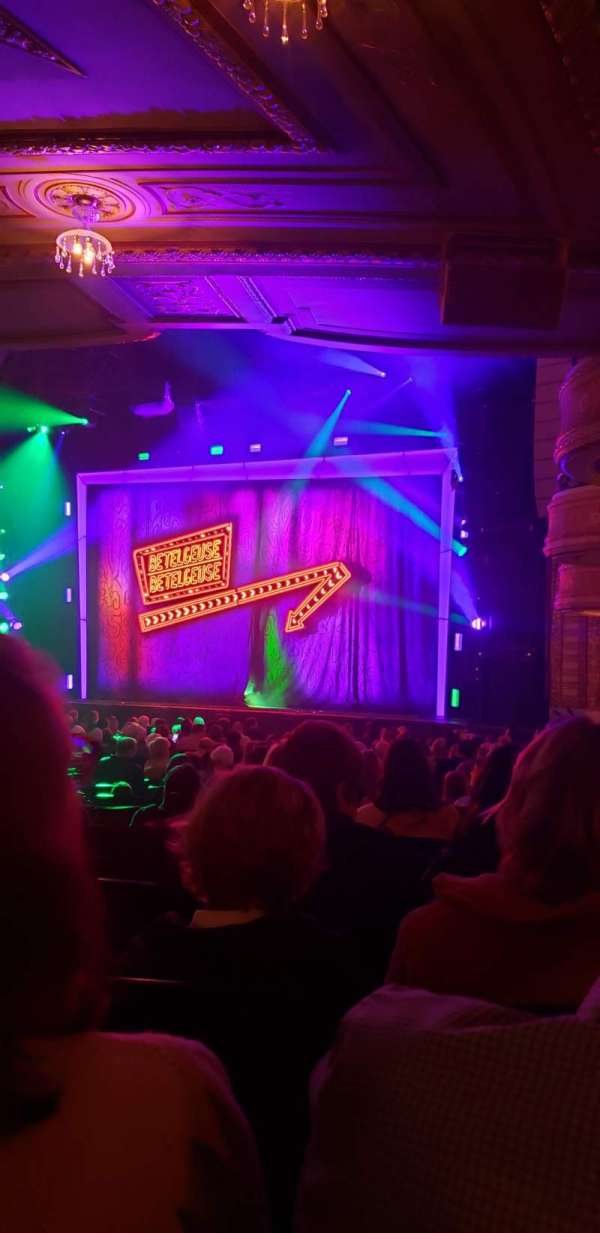 Connor Palace, section: Orchestra RR, row: AA, seat: 506