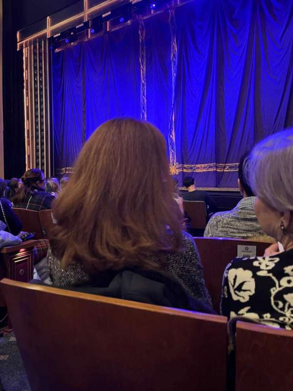 Emerson Colonial Theatre, section: Orchestra R, row: F, seat: 4