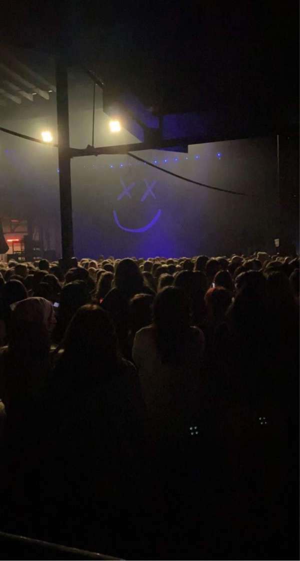 South Side Ballroom, section: Rail, seat: 5
