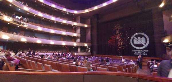 Winspear Opera House, section: Orchestra Terrace R, row: U, seat: 8