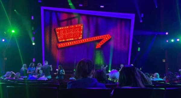 Marquis Theatre, section: Orchestra, row: Q, seat: 114
