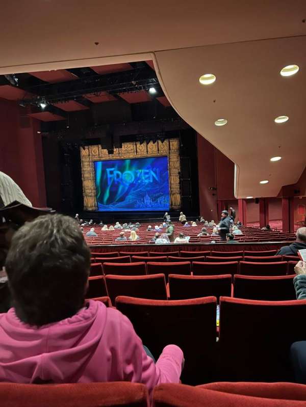 San Diego Civic Theatre, section: Dress Circle R, row: G, seat: 50
