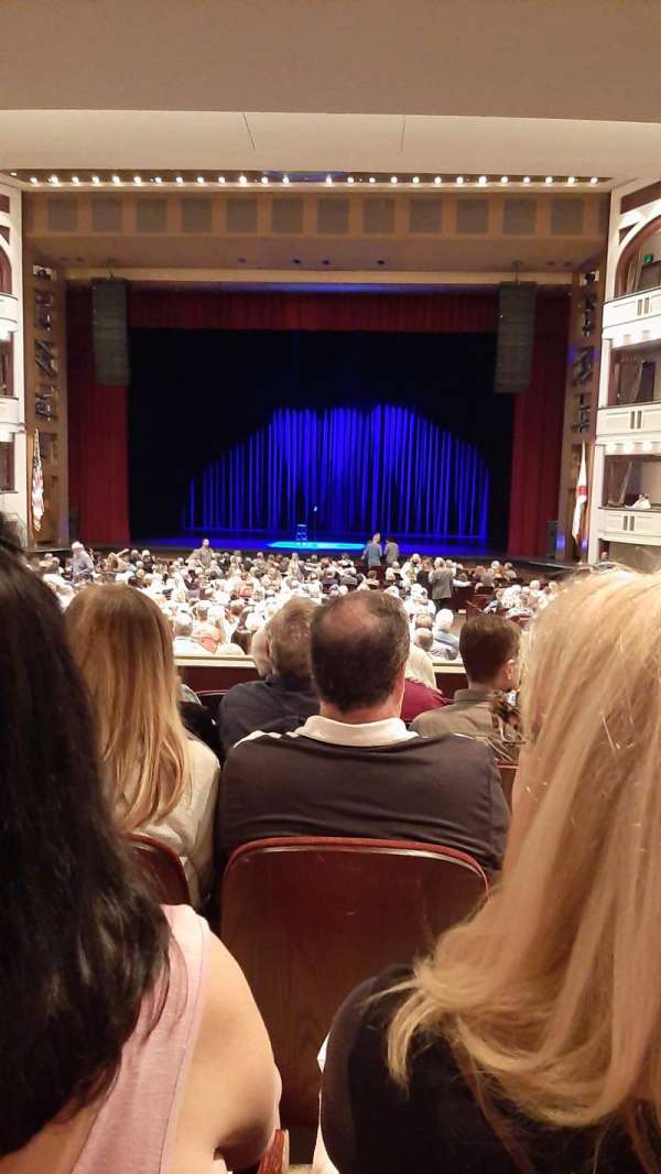 mahaffey theatre, section: Loge 1, row: 6, seat: 21