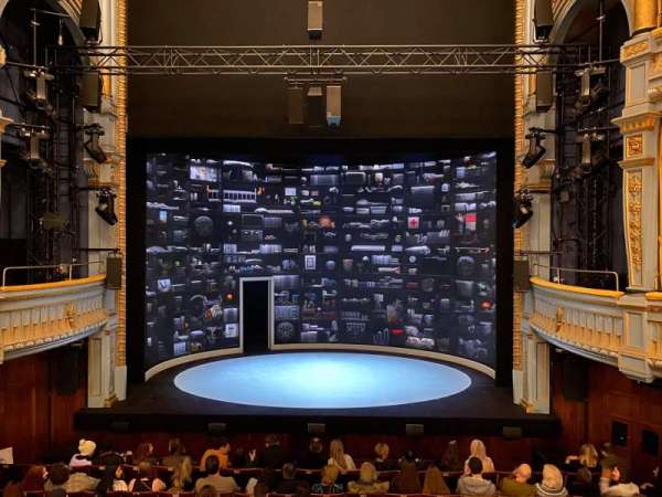 Harold Pinter Theatre, section: Dress circle, row: A, seat: 7