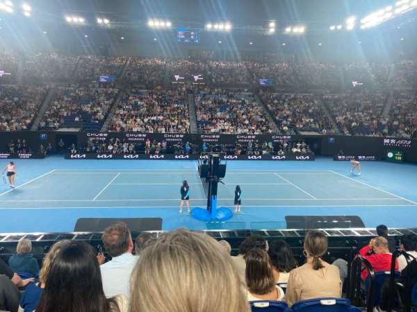 Rod Laver Arena, section: 15, row: G, seat: 250