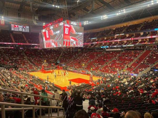 Toyota Center, section: 102, row: 22, seat: 24