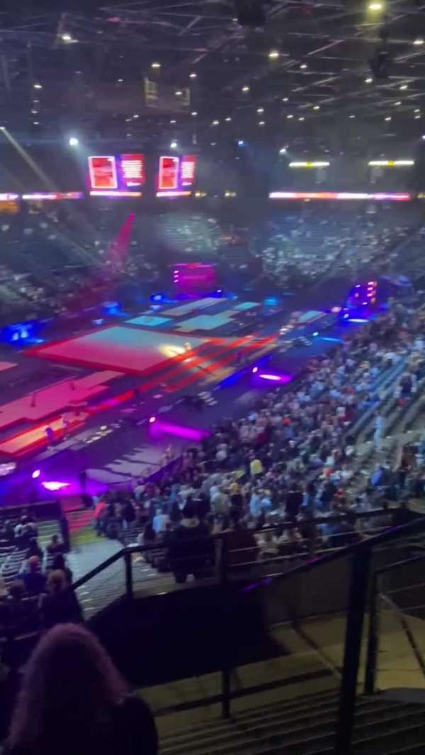 Accor Arena, section: Balcon M, row: 86, seat: 8