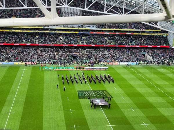 Aviva Stadium, section: 506, row: BB, seat: 7