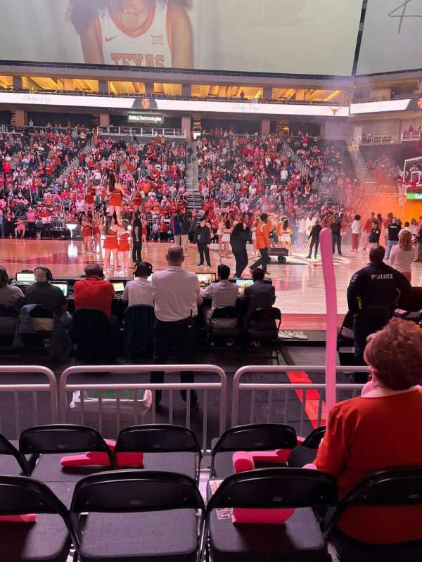 Moody Center, section: 119, row: EE, seat: 15