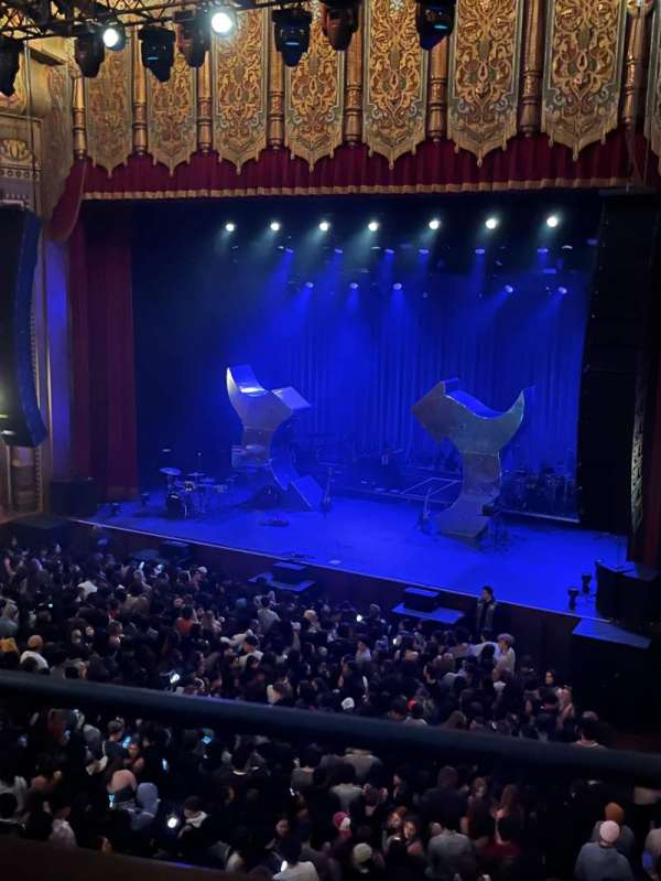 Fox Theatre Oakland, section: Loge R, row: A, seat: 6