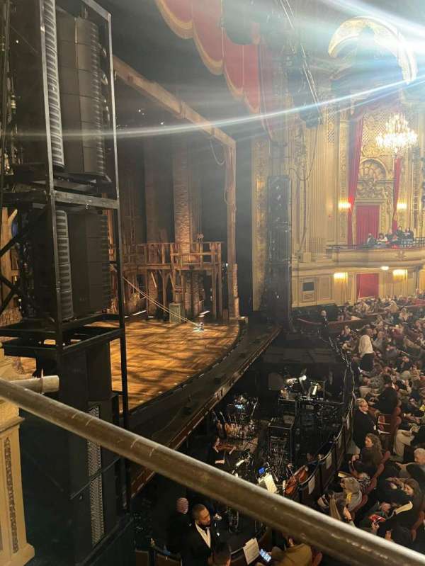 Citizens Bank Opera House, section: Dress circle L, row: A, seat: 1