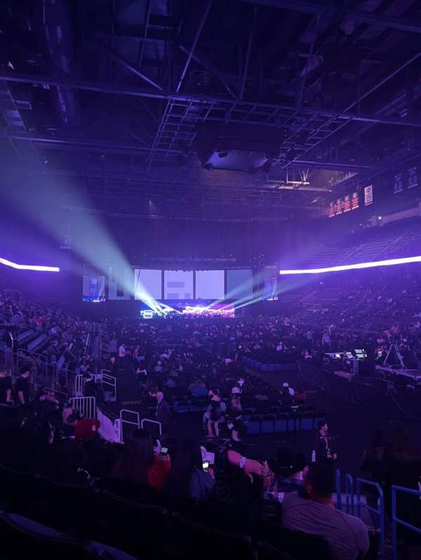 Toyota Arena, section: 112, row: K, seat: 2