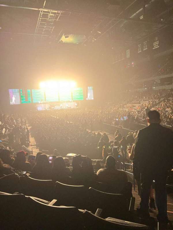 Toyota Arena, section: 112, row: K, seat: 2