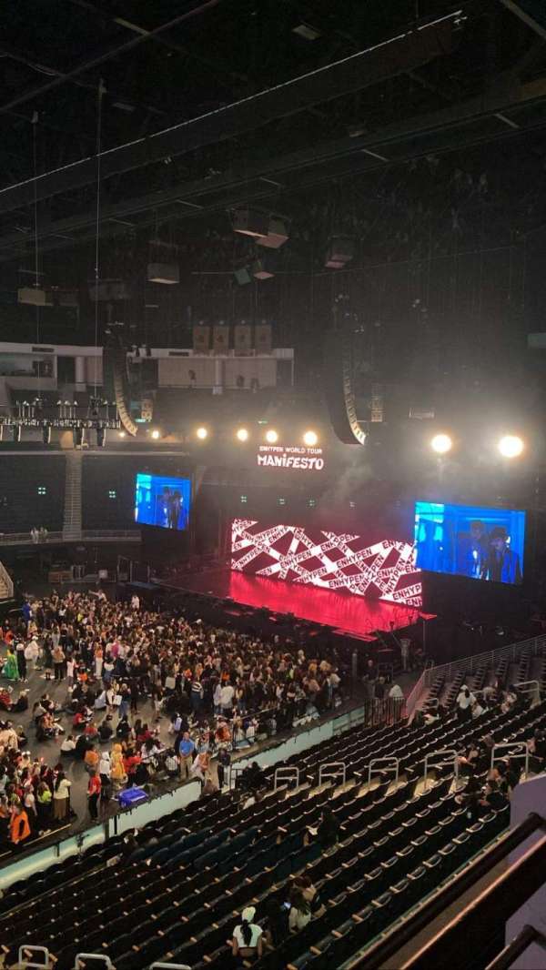 Gas South Arena, section: 206, row: A, seat: 12