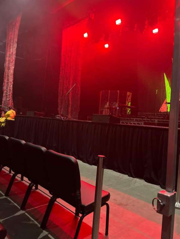 The Special Events Center at the Fantasy Springs Resort Casino, section: C, row: B, seat: 1