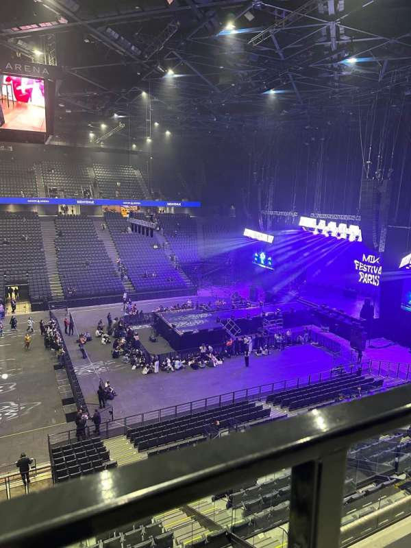 Accor Arena, section: Balcon F, row: 81, seat: 2