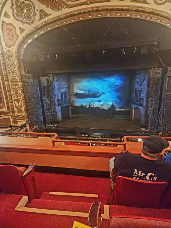 Cadillac Palace Theater, section: Loge RC, row: C, seat: 321