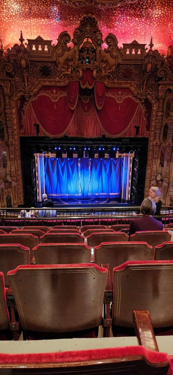 Ohio Theatre, Columbus, section: Mezzanine C, row: G, seat: 103