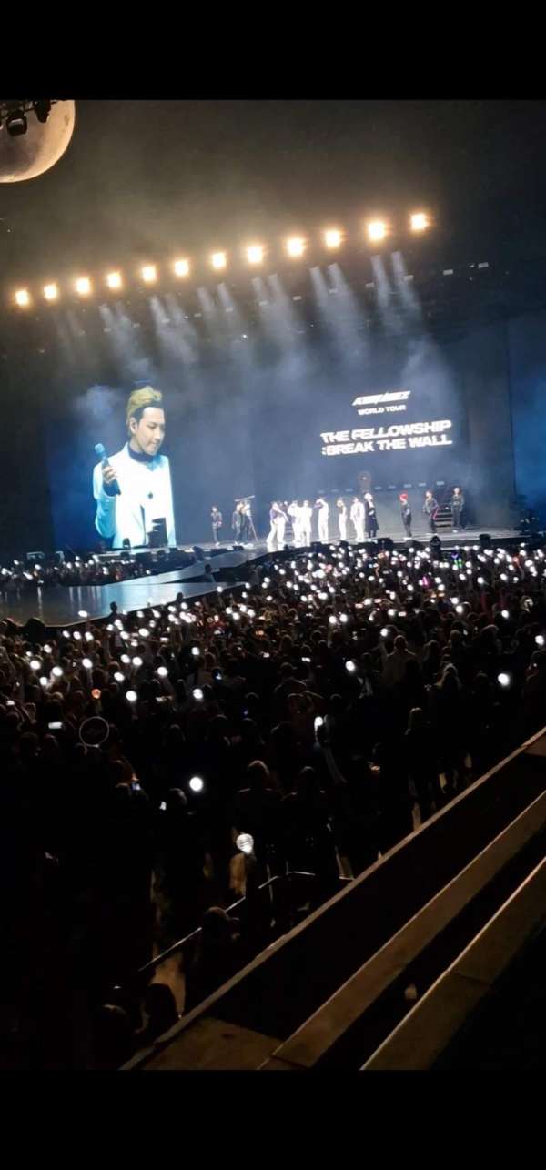 Ziggo Dome, section: 104, row: 1, seat: 102
