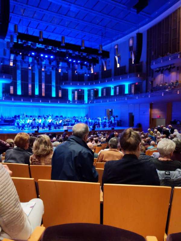 The Music Center at Strathmore, section: Orchestra Tier L, row: FF, seat: 17
