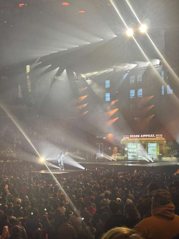 Madison Square Garden, section: 107, row: 5, seat: 2