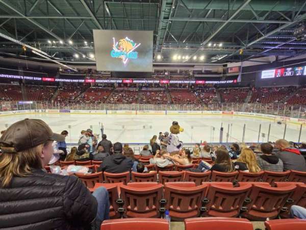 Maverik Center, section: 101, row: 11, seat: 14