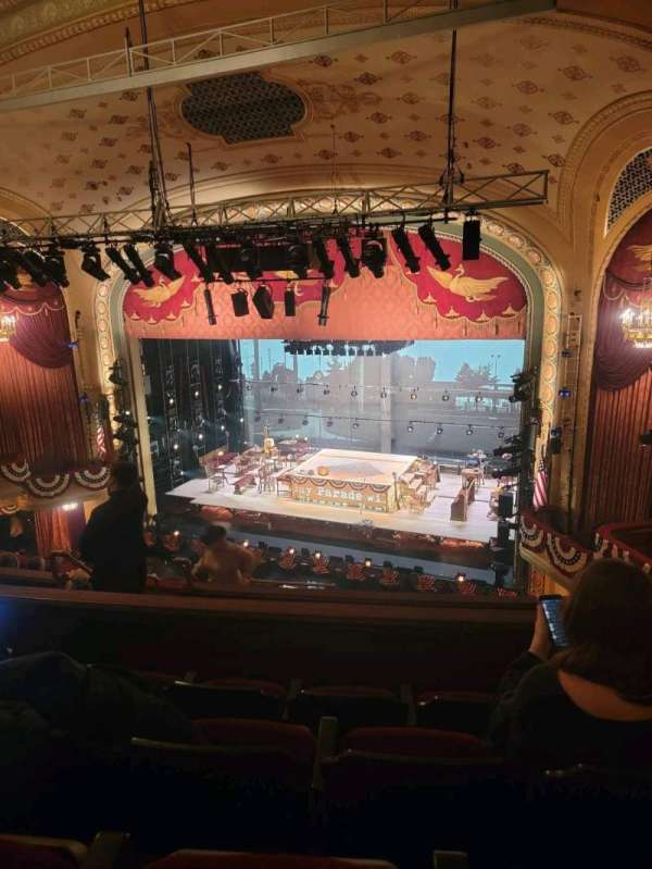 Bernard B. Jacobs Theatre, section: Mezzanine C, row: h, seat: 114