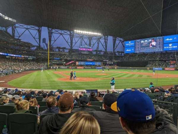 T-Mobile Park, section: 127, row: 11, seat: 1