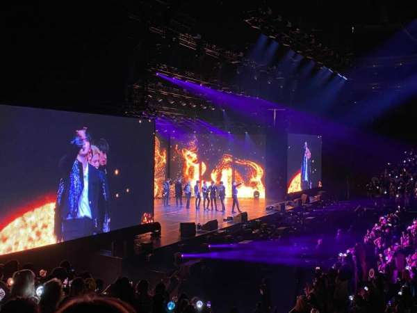Prudential Center, section: 18, row: 12, seat: 3