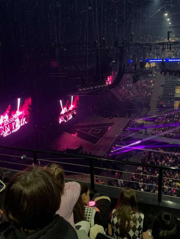Accor Arena, section: Balcon O, row: 84, seat: 1