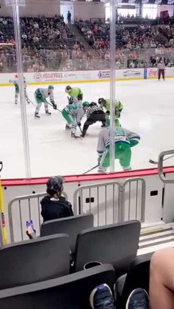 Enmarket Arena, section: 122, row: E, seat: 3