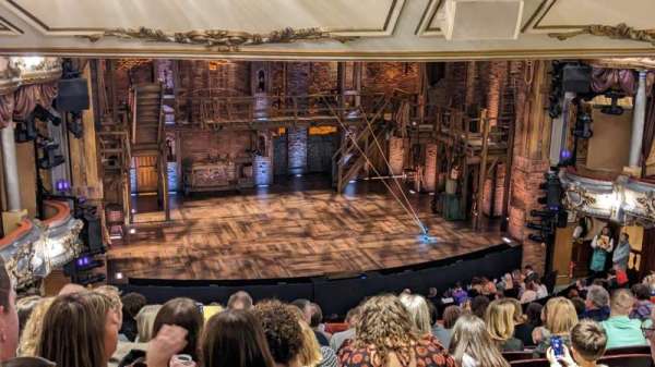Victoria Palace Theatre, section: Royal Circle, row: L, seat: 33