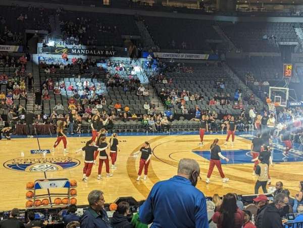 Michelob Ultra Arena, section: 119, row: K, seat: 20