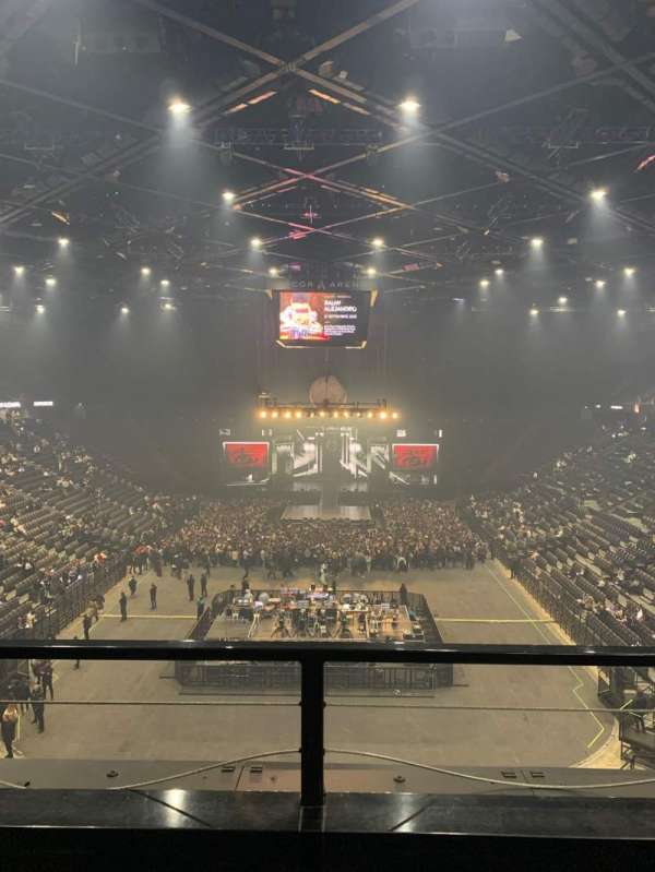 Accor Arena, section: Corbeille A, row: CA2, seat: 4