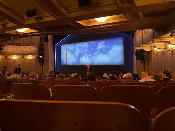 Booth Theatre, section: Orchestra R, row: N, seat: 6
