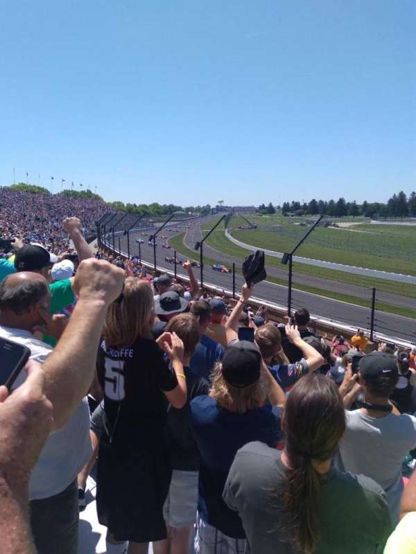 Indianapolis Motor Speedway, section: Northeast Vista 12, row: Q