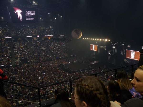 Accor Arena, section: Balcon E, row: 84, seat: 25