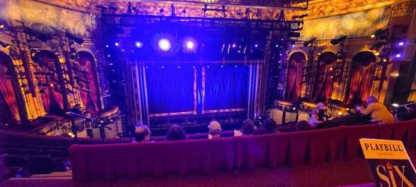 Lena Horne Theatre, section: Rear Mezzanine LC, row: E, seat: 117